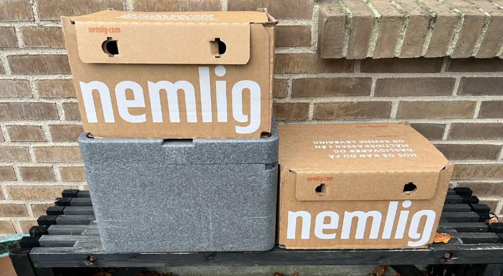 Levering af måltidskasser fra Nemlig.com